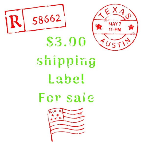 One Shipping Label - Picture 1 of 1